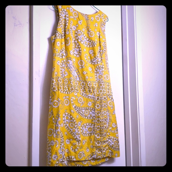 Vintage Dresses & Skirts - Vintage mod yellow mini-dress